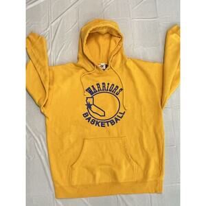 New Golden State Warriors Mens Size L Yellow Hoodie- Handpicked !